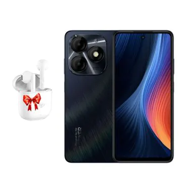 Smartphone ITEL P55 8Go 256Go - Noir + Buds Offert