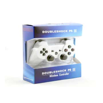 Manette De Jeux Sans Fil Pour PS3 (Blanc/ Bleu Foncé )