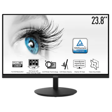 Ecran MSI PRO MP242A 23.8'' Full HD IPS 100 Hz