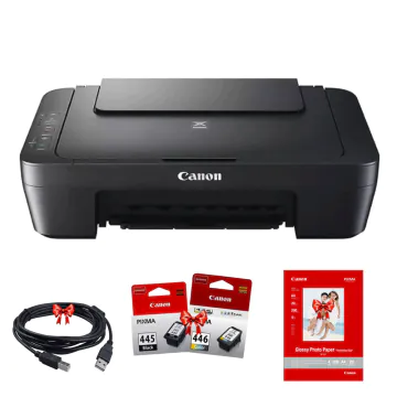 Imprimante multifonction Jet d'Encre Canon PIXMA MG2541S Couleur + Cable Imprimante  + Rame Papier Photo Canon Gratuits 
