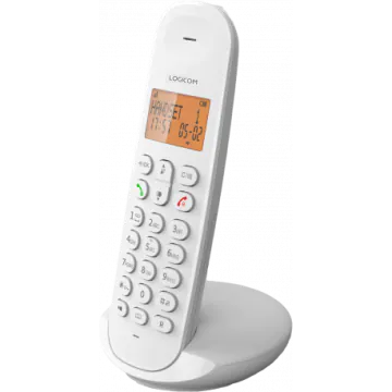Téléphone Sans Fil DECT LOGICOM Iloa 150 Solo - Blanc