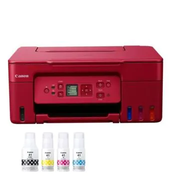 Imprimante a Réservoir Intégré CANON PIXMA G3470 3EN1 WIFI Couleur - Rouge 