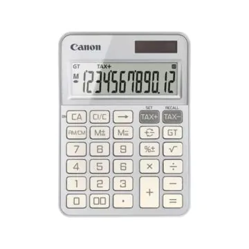 Calculatrice de bureau CANON KS-125KB - Argent