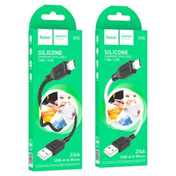 Câble Chargeur HOCO X90 Cool Silicone Micro USB 