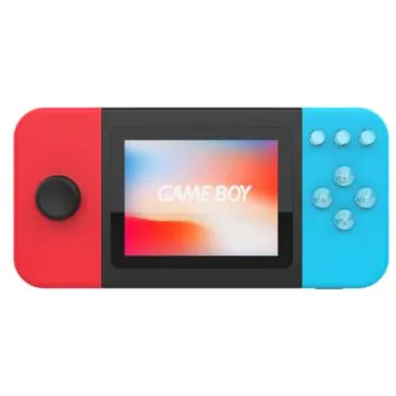 Mini Console De Jeux Portable D20 - Rouge&Bleu