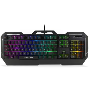 Clavier Gaming ADVANCE RGB SEMI-MECANIQUE GTA250 -Noir – CLA-GTA250