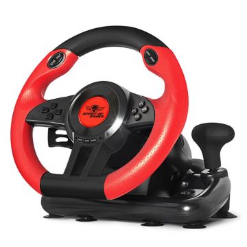 Volant et Pédale de course Spirit of Gamer - Race Wheel Pro 1 Compatible Avec PC