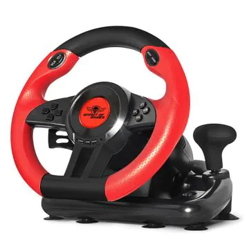 Volant et Pédale de course Spirit of Gamer - Race Wheel Pro 1 Compatible Avec PC