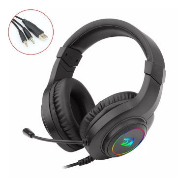 Casque Gaming REDRAGON HYLAS RGB H260 - Noir