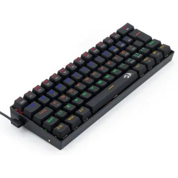 Clavier Gaming Mécanique Redragon Lakshmi K606R RAINBOW RED Switch 