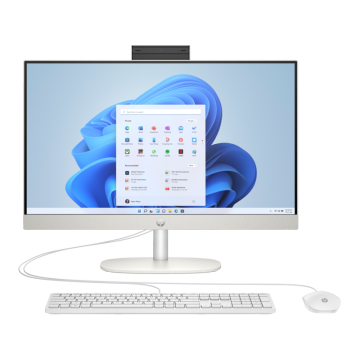  PC de Bureau All-in-One HP 24-cr0020nk i5-1335U 16 Go 512 Go SSD -  Blanc