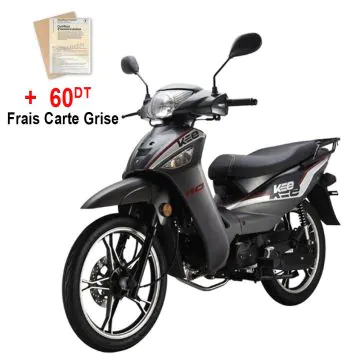 Cyclomoteur ZIMOTA  KEE 109CC ( Rouge/Bleu/gris/blanc )