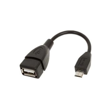 Cable OTG Micro USB 072151 Noir