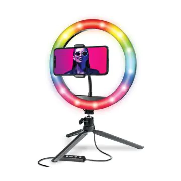 Ring Light  10" RGB avec Mini Trépied 