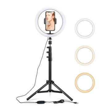 Ring Light 10" avec Support 2M 281086