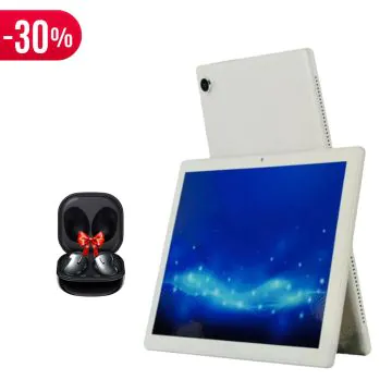 Tablette IPRODA T1085P4LE 10.1" 4GO 128GO - Blanc + Buds Offert 