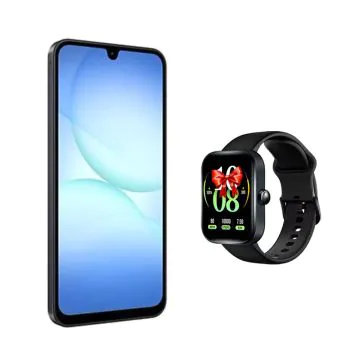 Smartphone SAMSUNG GALAXY A17 5G 6Go 128Go - Noir + SMARTWATCH Offerte 
