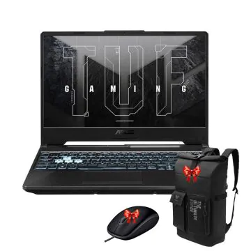 PC Portable Gamer ASUS TUF Gaming A15 AMD RYZEN 7 8Go RTX 3050 + Sac à dos ASUS