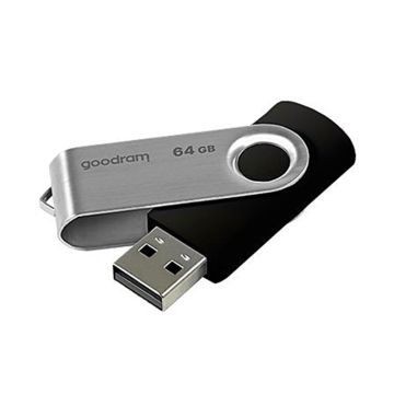 Clé USB 2.0 GOODRAM Twister 64Go Noir