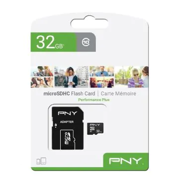 Carte Mémoire Micro SD Perfermance PNY 32GB