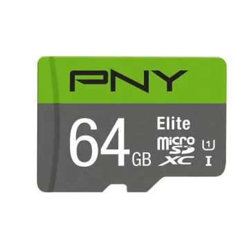 Carte Mémoire Micro SD Elite PNY 64 GB