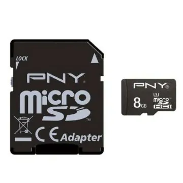 Carte Mémoire Micro SD Perfermance PNY 8 GB