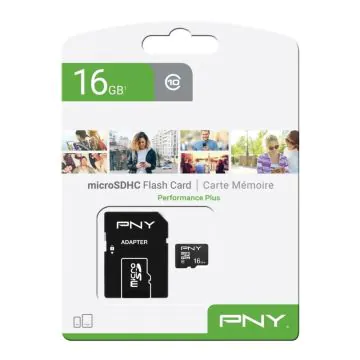 Carte Mémoire Micro SD Perfermance PNY 16GB