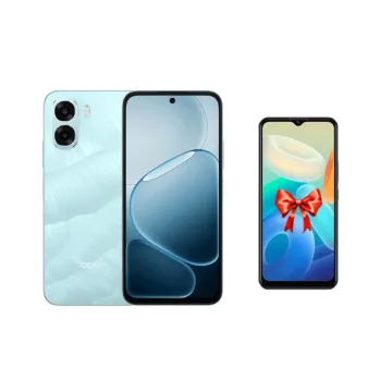 Smartphone OPPO A6x 5G 4Go 128 Go - Bleu Glacier + Smartphone Gratuit 