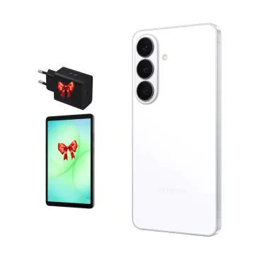 Smartphone SAMSUNG GALAXY S26 5G 12Go 256Go - Blanc + Tablette Galaxy Tab A11 LTE 4/64Go performante + Chargeur 60W Super Fast offerts