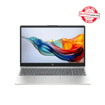 PC Portable HP 15-fc0181nk AMD RYZEN 5 8Go 512Go SSD - Silver 