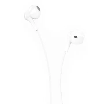 Écouteur Filaire XO EP39 avec Microphone Blanc