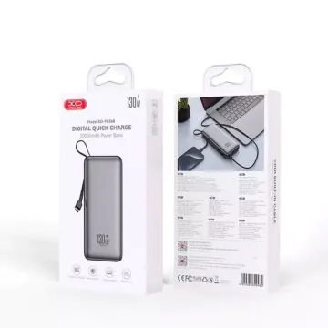 Power Bank XO PR268 20 000 mAh Gris