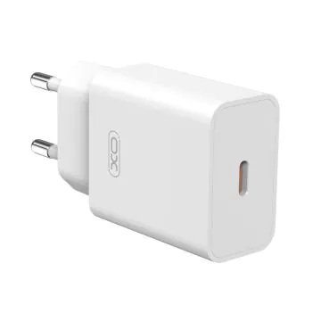 Chargeur Rapide XO L126 USB-C 20W Blanc