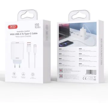Adaptateur Chargeur XO L164 120W Blanc