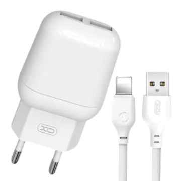 Chargeur XO L78 15W Avec Câble Lightning Blanc