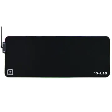 Tapis de souris Gaming RVB XXL The G-Lab  Noir