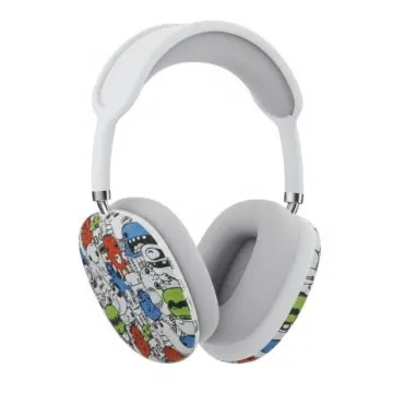 Casque Sans Fil P9 Graffiti - Gris