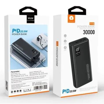Power Bank WUW Y118 30000 mAh 22.5W
