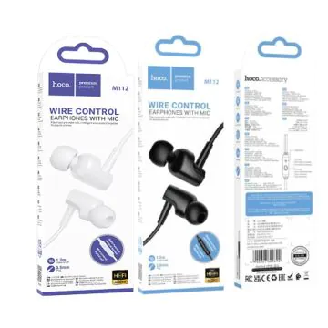 Écouteur Filaire HOCO M112 avec Microphone 