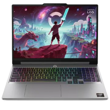 Pc Portable Gamer LENOVO LOQ 15AHP11 Ryzen 7 16Go 512Go SSD Windows 11 - Gris Luna