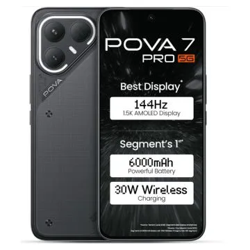 Smartphone TECNO Pova 7 PRO 5G 8Go 256Go Noir