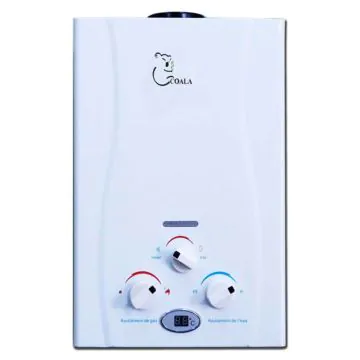 Chauffe Bain COALA 6 Litres Gaz Naturel Blanc