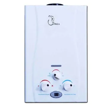 Chauffe Bain COALA 10 Litres GAZ Bouteille Blanc