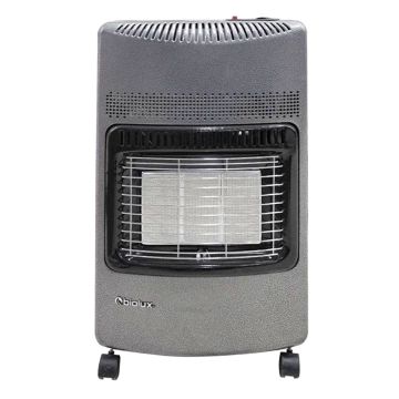 Chauffage à Gaz BIOLUX TRIO-45S 4500W - Silver