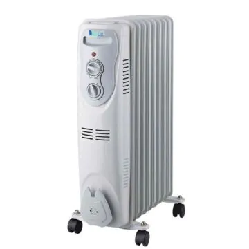 Radiateur à bain d'huile BIOLUX RB2003 9 Éléments 2000W - Blanc