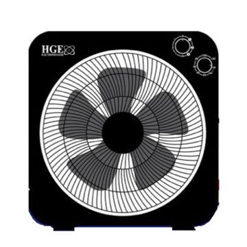  Ventilateur De Table HGE Extra Carré 50W - Noir