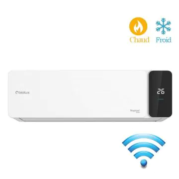 Climatiseur BIOLUX INVERTER Smart 12000 BTU Chaud / Froid - Blanc 