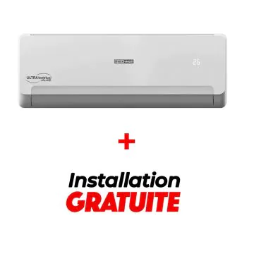 Climatiseur Maxwell 18000 BTU Inverter Ultra Tropical Chaud Froid Blanc + Installation Gratuite