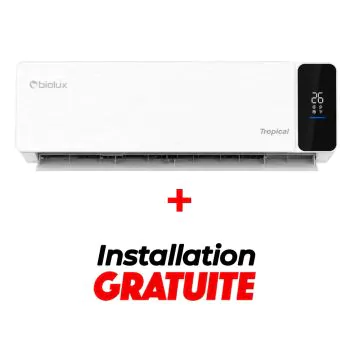 Climatiseur BIOLUX 18000BTU INVERTER TROPICALISÉ T3 / Chaud Froid + Installation Gratuite 