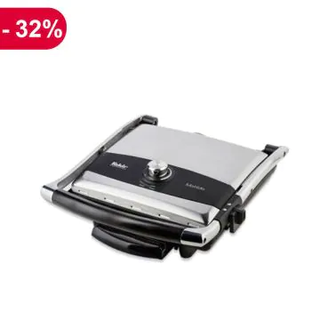 Appareil Panini Grill 2en1 MATILDA 2000W Inox FAKIR